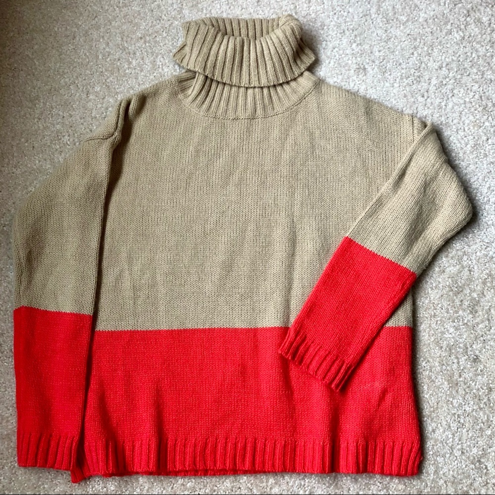 •SOLD• Colorblock Sweater - Picture 2 of 6
